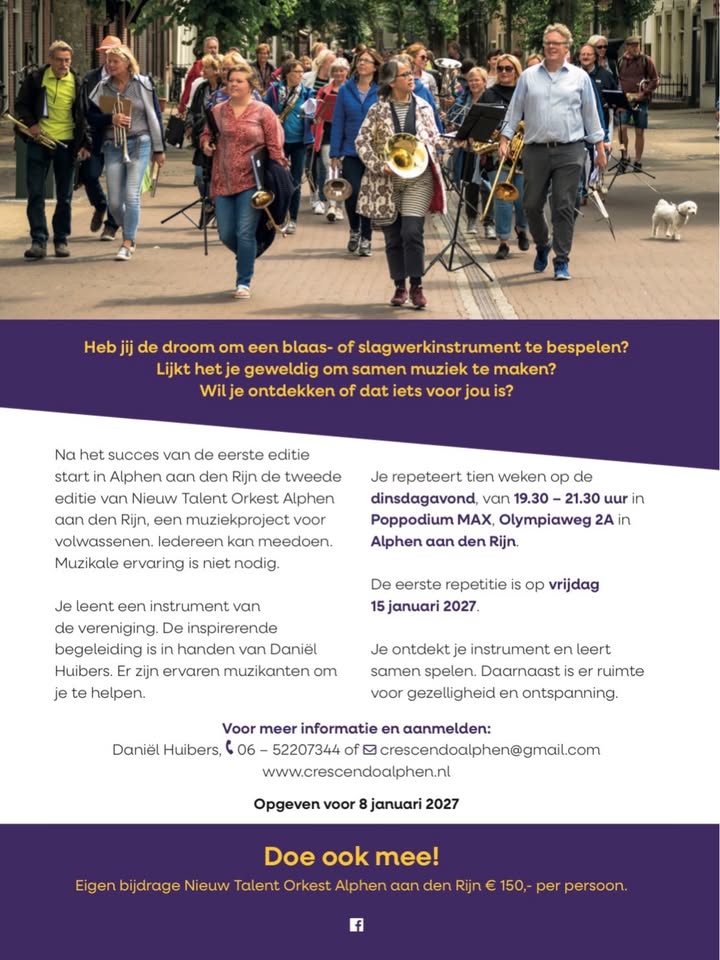 Muziekvereniging Crescendo Alphen aan den Rijn